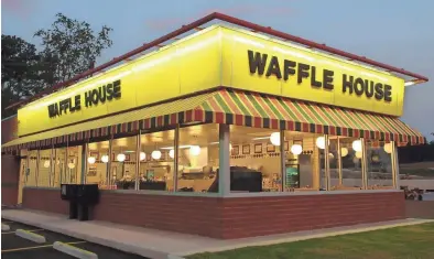  ?? ASSOCIATED PRESS ?? Waffle House is an icon on main thoroughfa­res and off Interstate­s across the U.S.