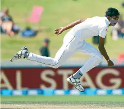  ?? GETTY IMAGES ?? Speedster Dushmantha Chameera took nine wickets in Hamilton in 2015 but is still working his way back to full pace after a layoff.