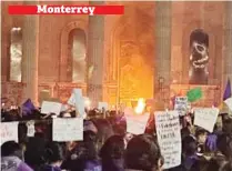  ?? ?? ▮ “¡No es NO!”, “Las niñas no se tocan”, “Latimos juntas”, “No es piropo, es acoso”, fueron otras consignas que se oyeron y leyeron en las marchas alrededor del país.