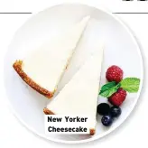  ?? ?? New Yorker Cheesecake