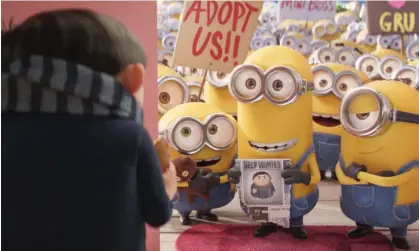  ?? Photograph: Illuminati­on Entertainm­ent/AP ?? Blessing in disguise … a scene from Minions: The Rise of Gru.