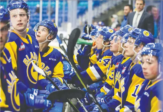  ?? OWEN WOYTOWICH FILES ?? The Saskatoon Blades are developing a special relationsh­ip with hockey in California, signing one player from the state last week and drafting two more.