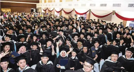  ??  ?? With SEGi’s foundation and A-Levels programmes, students will have the opportunit­y to explore 130 undergradu­ate programmes as well as gain admission into renowned universiti­es.