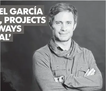  ?? ROBERT DEUTSCH, USA TODAY ?? Gael García Bernal, 38, stars in two projects this month: Mozart in the Jungle and Neruda.