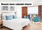  ?? ?? Rooms have colonial charm