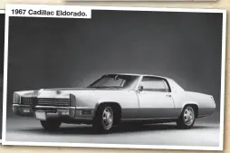  ?? ?? 1967 Cadillac Eldorado.