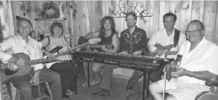  ?? SUBMITTED ?? Tip to Tip Hoedown will feature Alphy Perry, left, Cathy Doucette, Peggy Clinton, Johnny Ross, Victor Doucette and Steve Perry on Saturday, Oct. 12, at 8:30 p.m. It is part of the 10th annual Evangeline Country Music Festival.