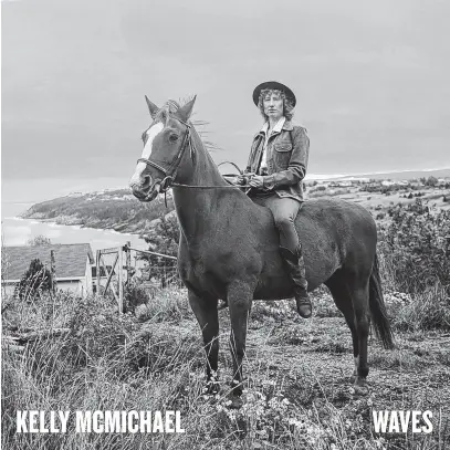  ?? CONTRIBUTE­D ?? Kelly Mcmichael self-released her 2021 solo debut album “Waves.”
