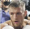  ??  ?? Conor McGregor