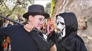  ?? (Photos Michaël Alési & DR) ?? Ce jeudi au parc Princesse Antoinette, les petits monstres n’hésiteront pas à montrer les dents.