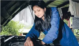  ?? Photo: FAIRFAX NZ ?? Needing a break: Rushika Patel, 30, says
she is being discrimina­ted against in the automotive
industry.