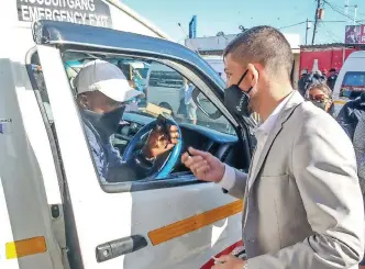  ?? L LEON LESTRADE ?? MEC for Transport and Public Works Daylin Mitchell has condemned the extortion of staff transport by taxi associatio­ns. African News Agency (ANA)