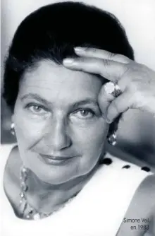  ??  ?? Simone Veil, en 1983.