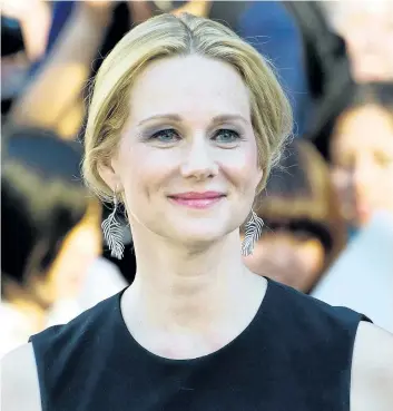  ?? CANADIAN PRESS FILE ?? Actress Laura Linney stars as Lorraine Sullenberg­er in the biopic Sully.