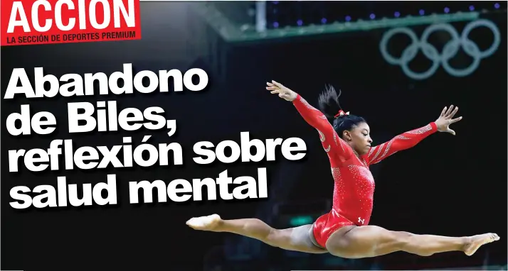  ?? Simone Biles es reconocida como una de las mejores gimnastas en la historia. Shuttersto­ck/La República ??