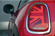  ??  ?? The Mini wears its heritage proudly on its… tail-lights
