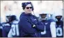  ?? Stew Milne / Associated Press ?? UConn interim head coach Lou Spanos watches a replay during the second half against Houston on Nov. 27 in East Hartford.