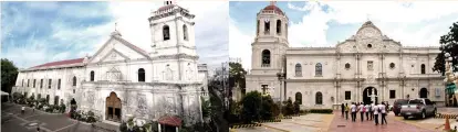  ??  ?? TOURS. Cebu City ‘s religious and museum tours bring tourists to the Basilica Minore de St.Niño and the Cebu Metropolit­an Cathedral which include museum’s artifacts and relics.