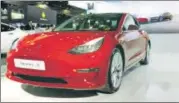  ??  ?? Tesla has had its vehicles certified as being roadworthy in India, a post on the website of the ministry of road transport showed.