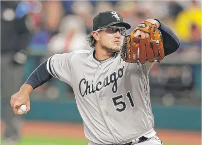  ?? | AP ?? The Sox’ Carson Fulmer limited the Indians to one run and three hits in five innings in his last start of the season Saturday.