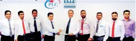 ??  ?? On this occasion People’s Leasing was represente­d by A. Sabry Ibrahim CEO/GM & Senior Management, DIMO was represente­d by Vijitha Bandara (Director) & Senior Management