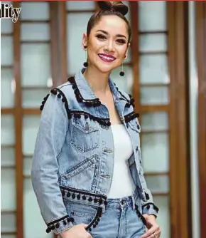  ?? FILE PIC ?? Bunga Citra Lestari will perform in a concert with Malaysian crooner Anuar Zain and Indonesian soloist Yuka Kharisma on April 28.