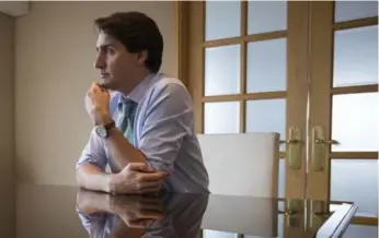  ?? BEN NELMS/BLOOMBERG ?? Justin Trudeau’s Liberal government is expected to propose a $30-billion deficit in its maiden budget next week.