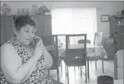  ?? Damian Dovarganes Associated Press ?? JERI VARGAS says she thinks “robocalls” were an easy way of identifyin­g her 88-year-old mother, who has Alzheimer’s disease, as a vulnerable target.