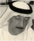  ??  ?? moHameD al QuDsi media consultant who covered sheikh Zayed’s activities for 34 years