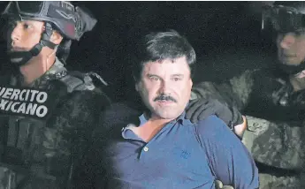  ?? Afp ?? FAMOSO. Joaquín “El Chapo” Guzmán está en el ala más segura de la Metropolit­an Correction­al Center en Manhattan. Expertos consideran que su juicio podría durar cuatro meses.