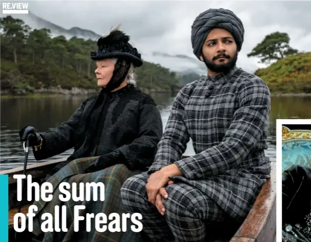  ??  ?? Judi Dench and Ali Fazal in Victoria & Abdul. Below: Director Stephen Frears.