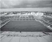  ?? PALM BEACH POST FILE PHOTO ?? FAU Stadium will be close to capacity tonight when the Lane Kiffin era begins for the Florida Atlantic University Owls.