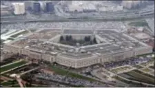  ?? CHARLES DHARAPAK - THE ASSOCIATED PRESS ?? In this 2008 file photo, the Pentagon is seen in this aerial view in Washington.