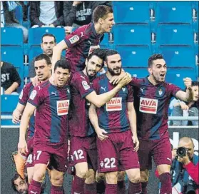  ?? FOTO: EFE ?? El Eibar quiere sumar tres puntos y pelear por una plaza europea
