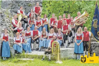  ?? FOTO: IMMANUEL RAPP ?? Die Musikkapel­le Kleinweile­r-Hofen feiert dieses Jahr das 160-jährige Bestehen.