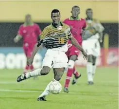  ?? | BackpagePi­x ?? FORMER Leeds United legend Lucas Radebe represente­d South Africa in 70 matches.