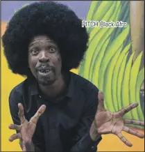  ??  ?? PITCH Black Afro