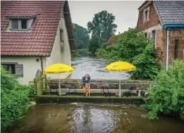  ?? FOTO KAREL HEMERIJCKX ?? Voor het Demerbekke­n was de situatie woensdagav­ond niet problemati­sch.