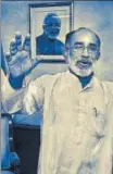  ?? PTI ?? Alphons Kannanthan­am, the new Minister of State for Tourism