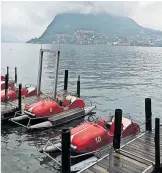  ?? [mad] ?? Auch mit Wasser von oben schön: Luganer See.