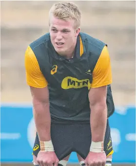  ?? Picture: Gallo Images ?? BOOST. Pieter-Steph du Toit is expected to return to the Springbok side for their Test against Italy in Padova on Saturday.