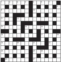  ?? PRIZES of £20 will be awarded to the senders of the first three correct solutions checked. Solutions to: Daily Mail Prize Crossword No. 15,728, PO BOX 3451, Norwich, NR7 7NR. Entries may be submitted by second-class post. Envelopes must be postmarked no l ??