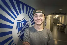  ?? Bild: JONAS MYRHOLM ?? NYTT MÄRKE. Niclas Nyqvist har bytt Boltic och allsvenska­n till IFK Vänersborg och elitserien.