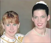  ?? Phil Sandlin Associated Press ?? FIGURE SKATERS Tonya Harding, left, and Nancy Kerrigan, pictured in 1992, were involved in the highest-rated Olympics program in history in 1994.