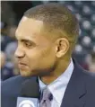  ?? MICHAEL CONROY/AP ?? Grant Hill says his broadcasti­ng remains an objective exercise, even when his team comes up short.