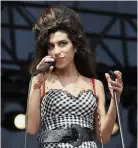  ??  ?? Much-missed icon: singer Amy Winehouse