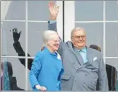 ?? REUTERS FILE ?? Denmark's Queen Margrethe II and Prince Henrik.