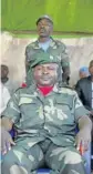  ??  ?? BUSH BOSS: General Sikuli Lafontaine, leader of the Congolese rebel army FPC