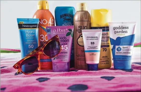  ?? AMANDA VOISARD / AMERICAN-STATESMAN ?? Know which sunscreens work best and what to look for in a sunscreen.