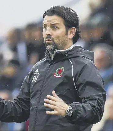  ??  ?? 0 Cove Rangers manager Paul Hartley says live TV coverage will be ‘great for the profile of our club’.
